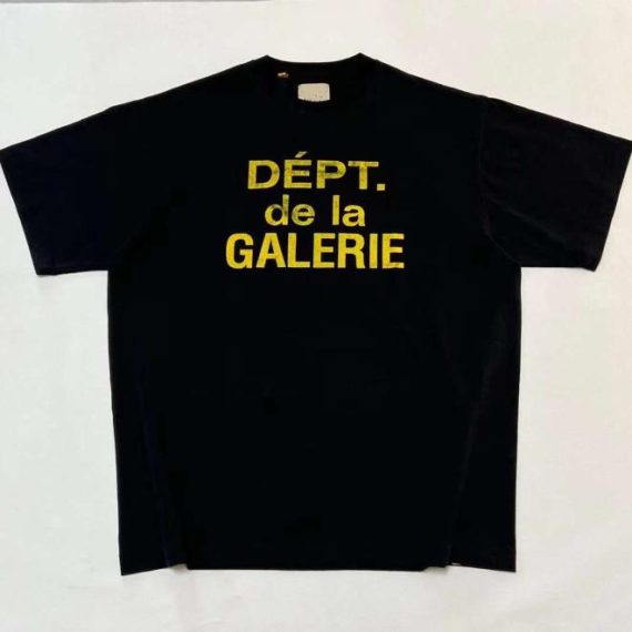 DEPT DE LA GALERIE CLASSIC TEE | Short Sleeve Clothing BLACK