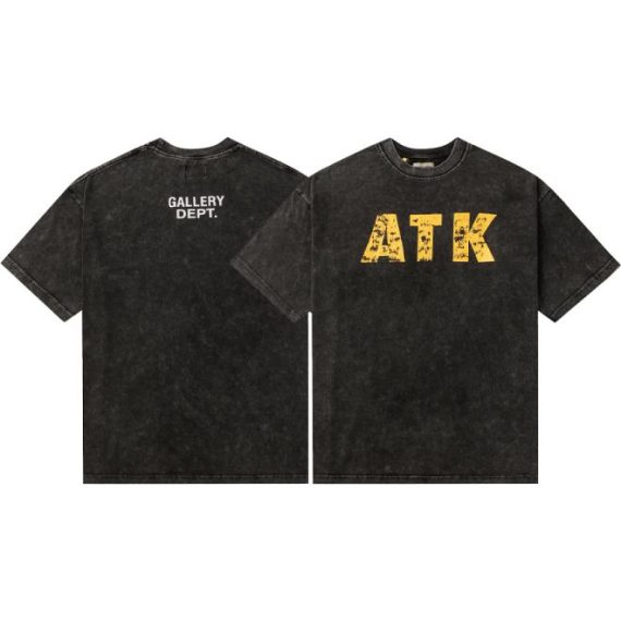 DISTRESSED ATK TEE | Short Sleeve Clothing BLACK