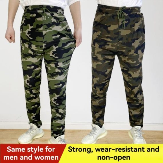 REC PANT | Sweatpants Clothing ORANGE CAMO