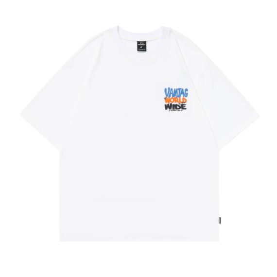 RETOUCHE DAMAGED FRENCH TEE | Short Sleeve Clothing ORANGE