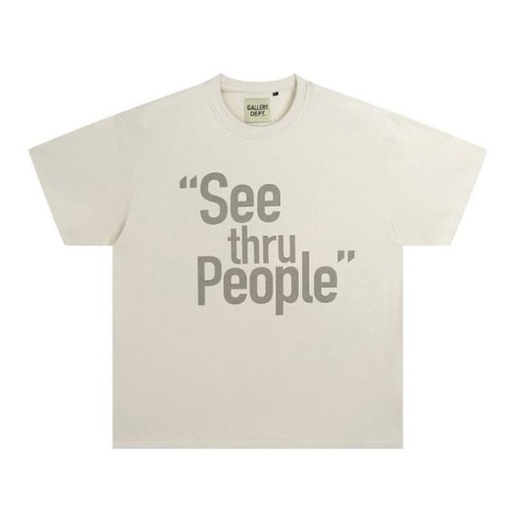 SEE THRU PEOPLE | Short Sleeve Clothing ARCHIVAL WHITE